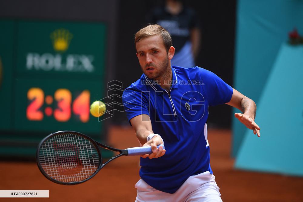 Mutua Madrid Open - Jeremy Chardy vs Dan Evans