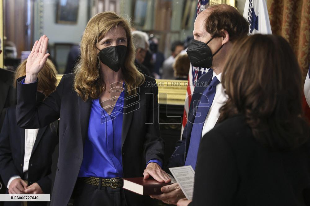 ★Vice President Harris Swears In Samantha Power As Administrator of the United States Agency for International Development (USA