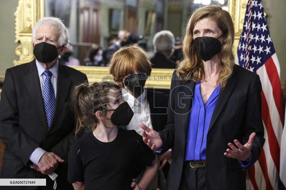 ★Vice President Harris Swears In Samantha Power As Administrator of the United States Agency for International Development (USA