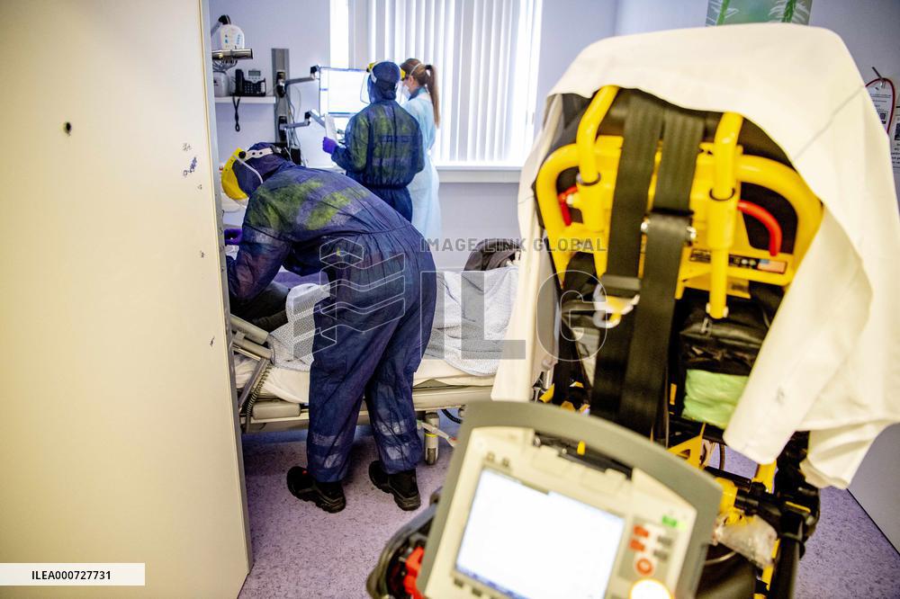 Covid-19 emergency room at a hospital - Netherlands