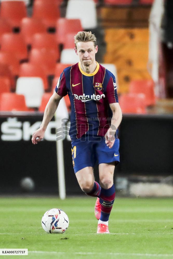 Spanish Football LIGA Valencia CF v FC Barcelona