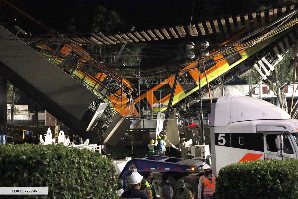 At least 23 dead and 79 injuring after subway crash - Mexico