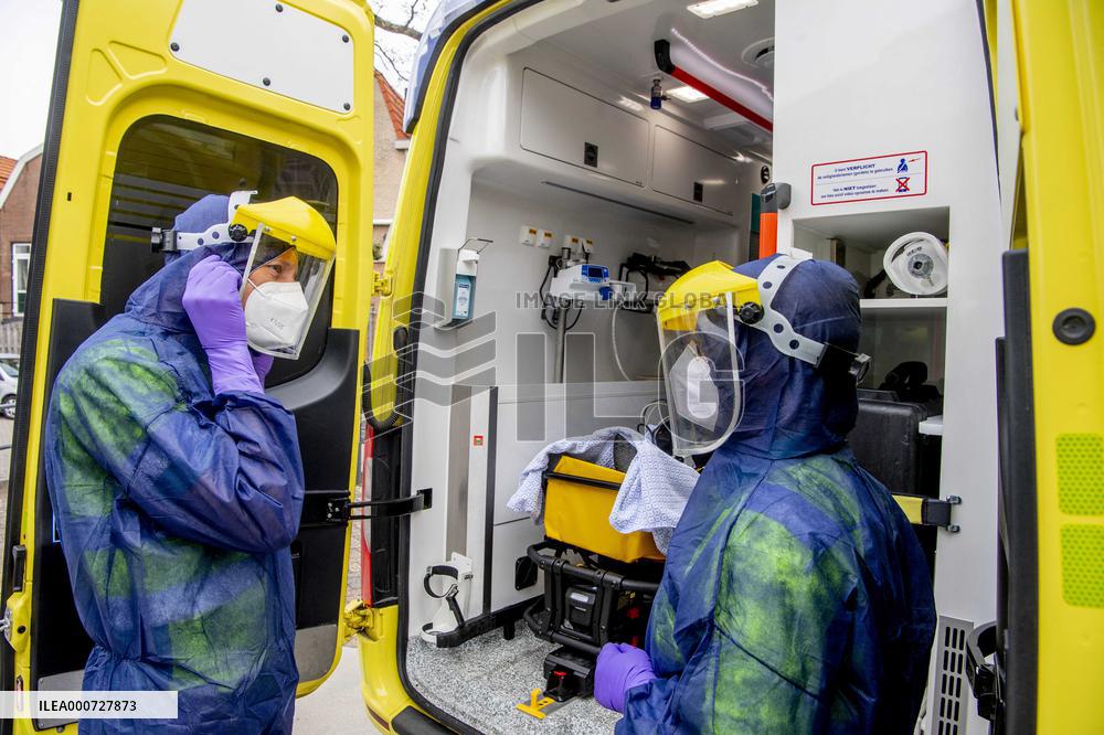 Covid-19 emergency room at a hospital - Netherlands