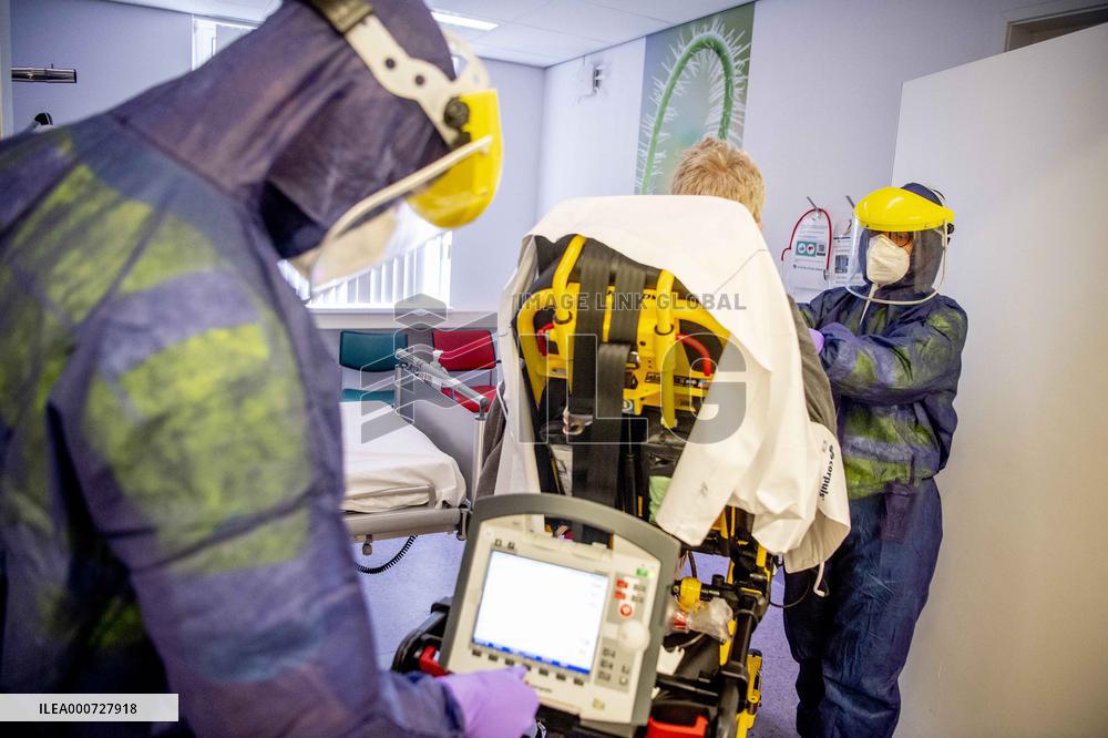 Covid-19 emergency room at a hospital - Netherlands