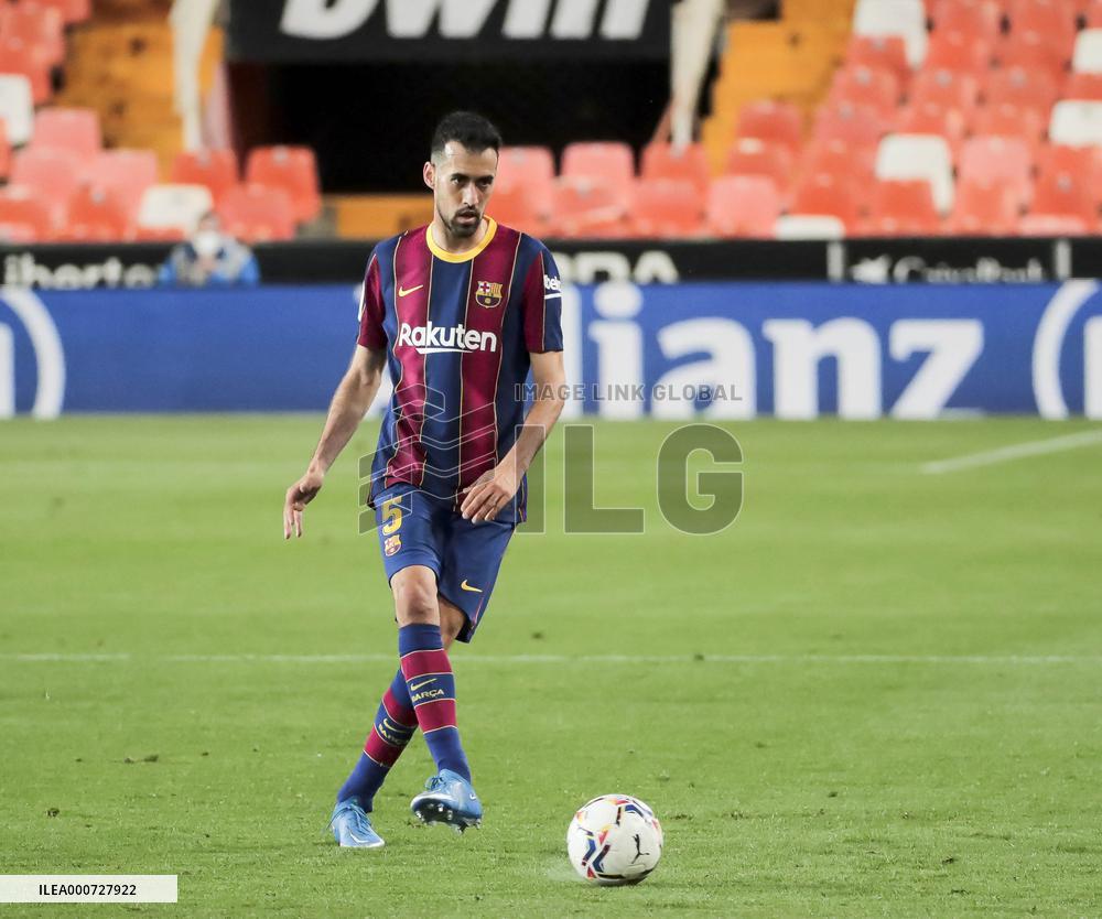 Spanish Football LIGA Valencia CF v FC Barcelona