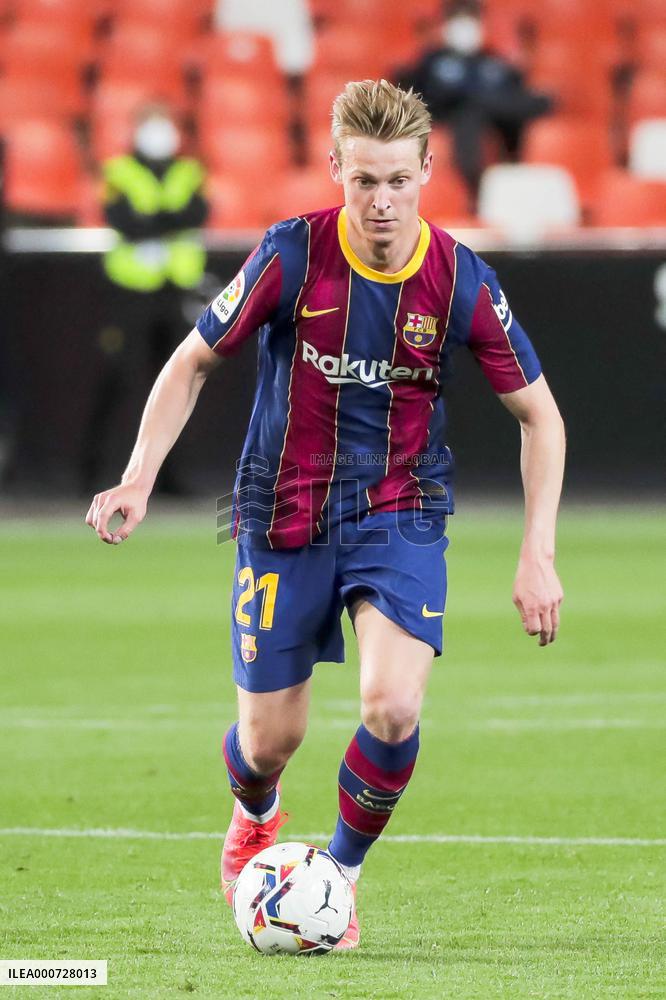Spanish Football LIGA Valencia CF v FC Barcelona