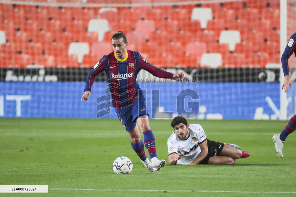 Spanish Football LIGA Valencia CF v FC Barcelona