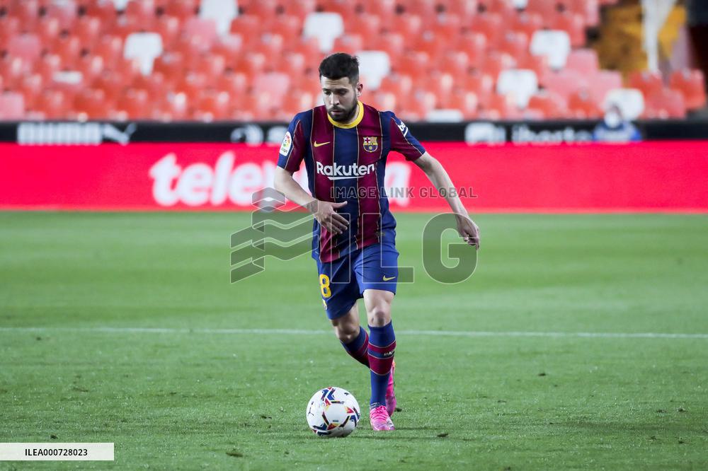 Spanish Football LIGA Valencia CF v FC Barcelona