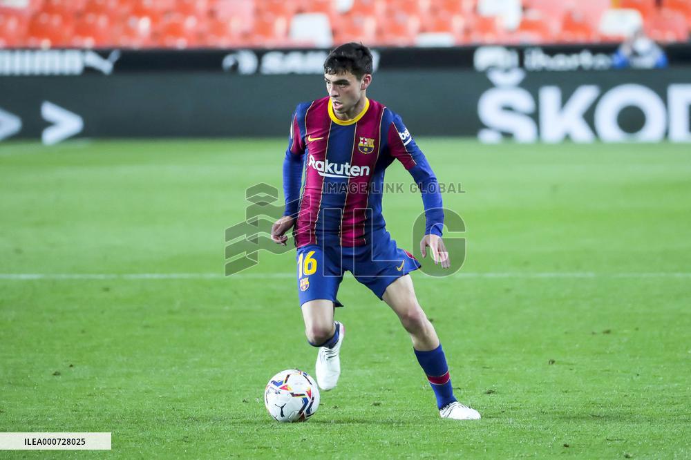 Spanish Football LIGA Valencia CF v FC Barcelona