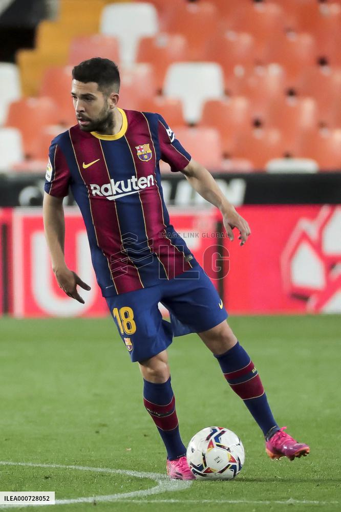 Spanish Football LIGA Valencia CF v FC Barcelona
