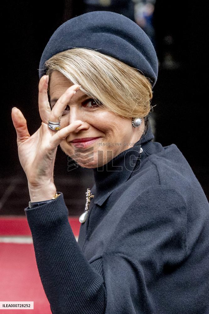 Royal at the National Remembrance Day - Amsterdam