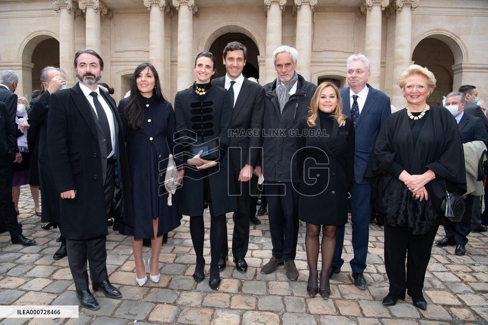 Celebration of the bicentenary of the anniversary of the death of Emperor Napoleon 1st - Paris.