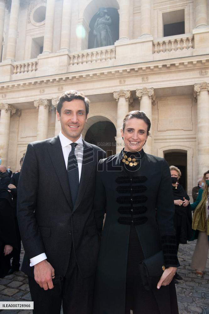 Celebration of the bicentenary of the anniversary of the death of Emperor Napoleon 1st - Paris.