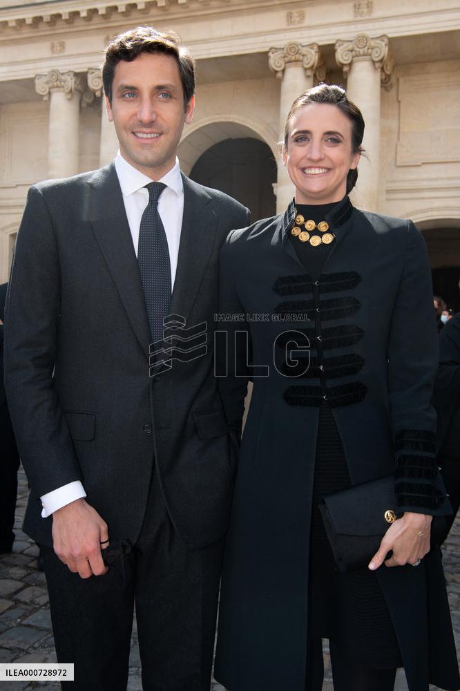 Celebration of the bicentenary of the anniversary of the death of Emperor Napoleon 1st - Paris.