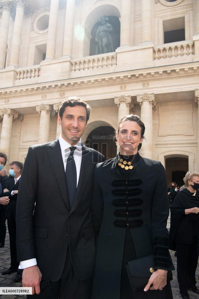 Celebration of the bicentenary of the anniversary of the death of Emperor Napoleon 1st - Paris.