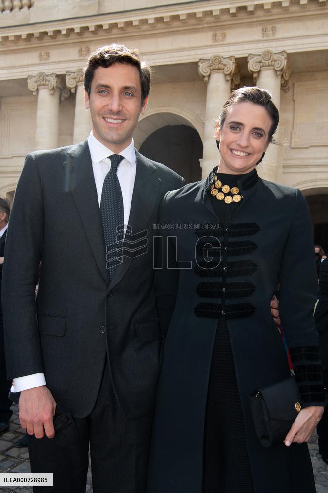 Celebration of the bicentenary of the anniversary of the death of Emperor Napoleon 1st - Paris.