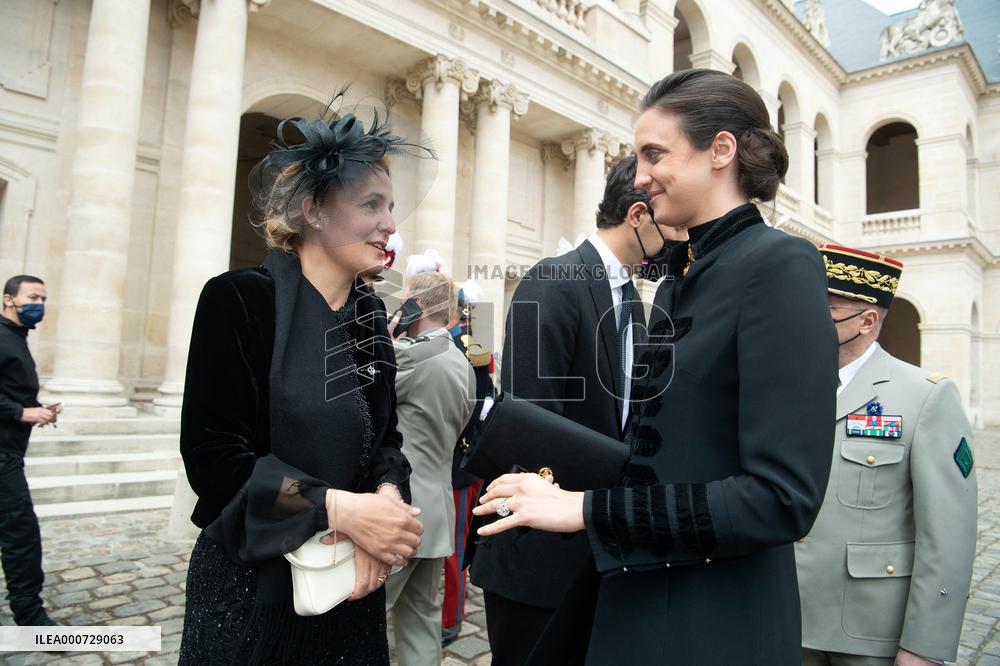 Celebration of the bicentenary of the anniversary of the death of Emperor Napoleon 1st - Paris.