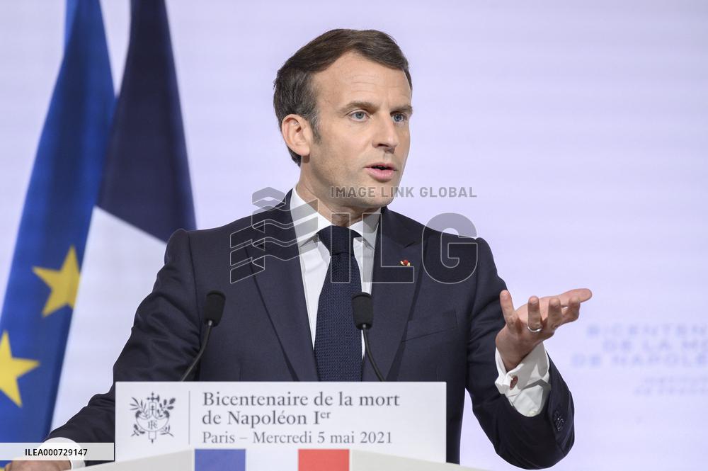Commemoration of the 200th anniversary of Napoleon's death - Paris