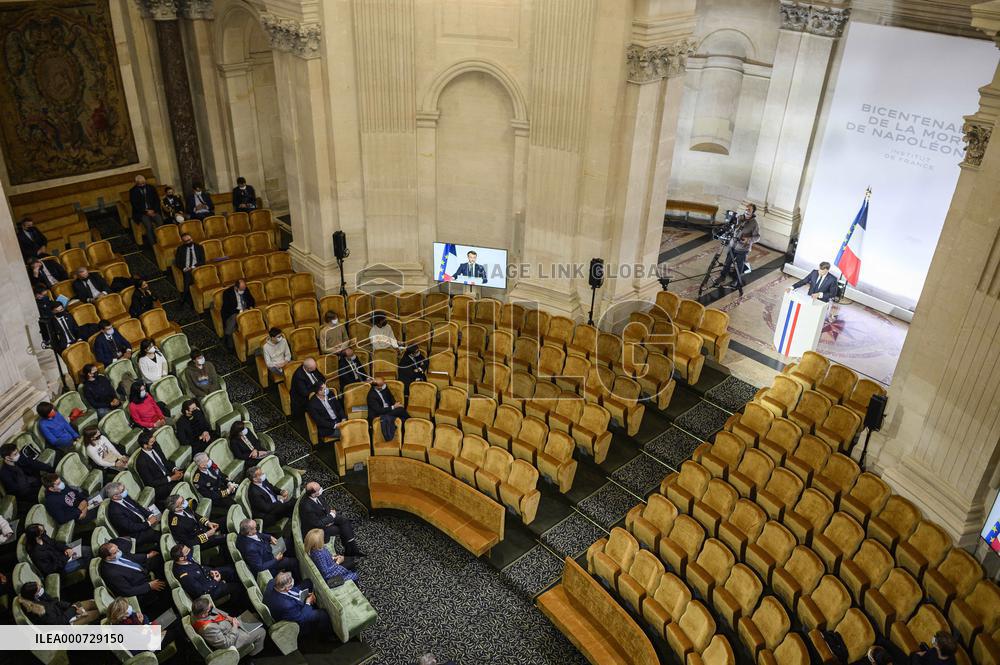 Commemoration of the 200th anniversary of Napoleon's death - Paris