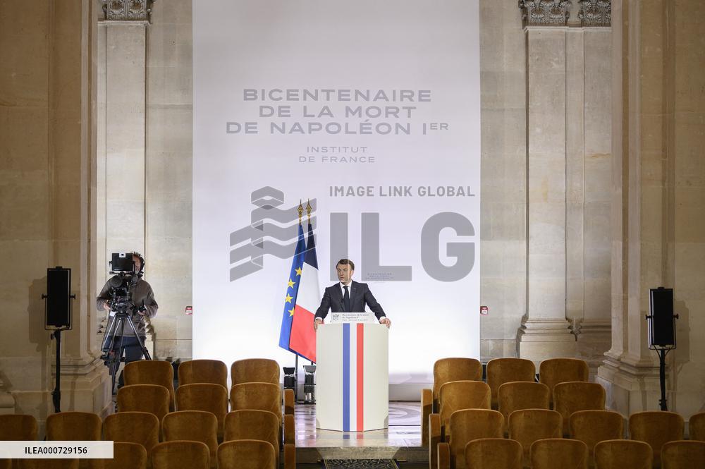 Commemoration of the 200th anniversary of Napoleon's death - Paris