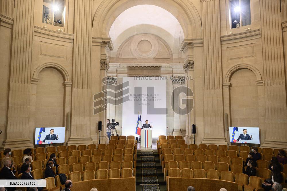 Commemoration of the 200th anniversary of Napoleon's death - Paris