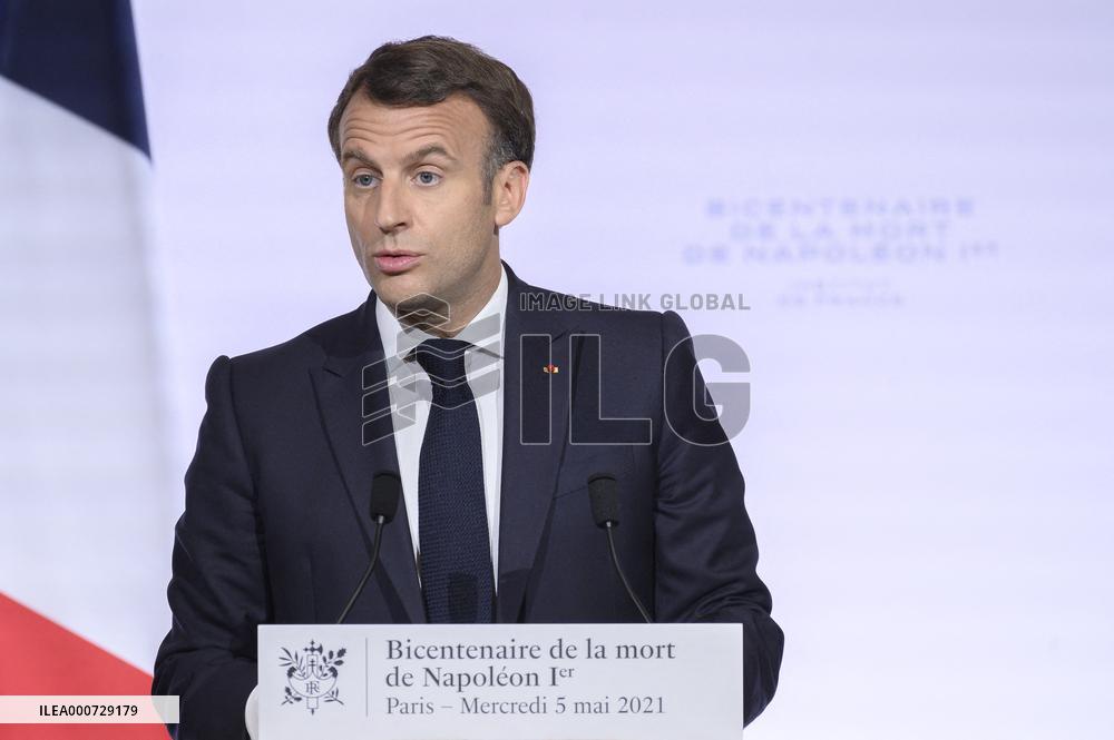 Commemoration of the 200th anniversary of Napoleon's death - Paris