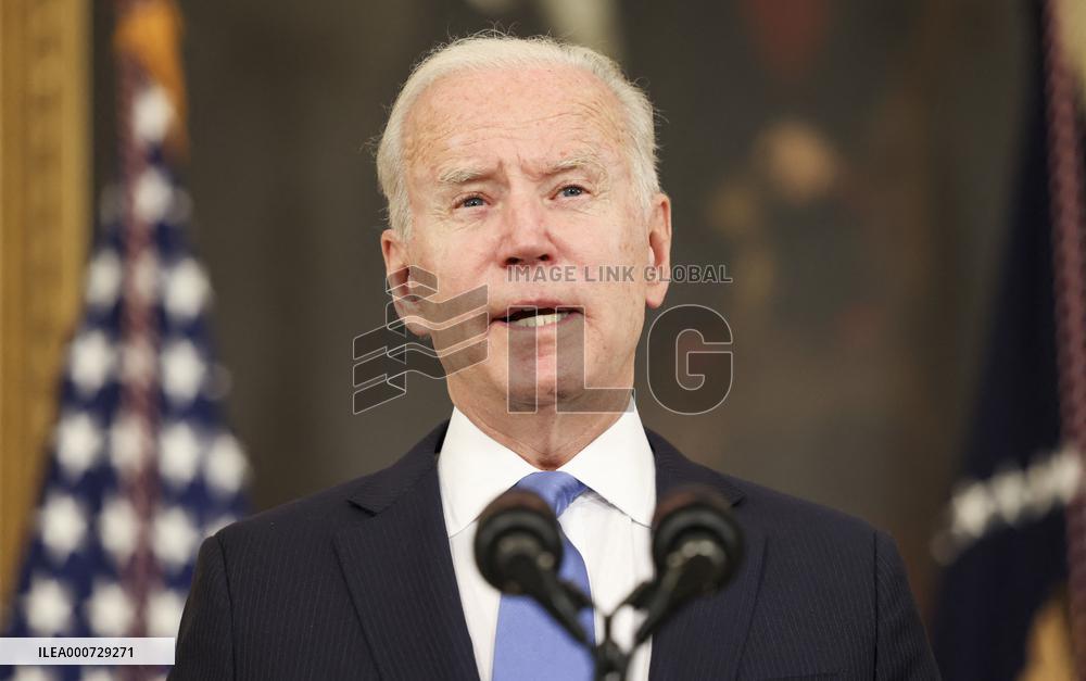 Biden speaks on American Rescue Plan from White House