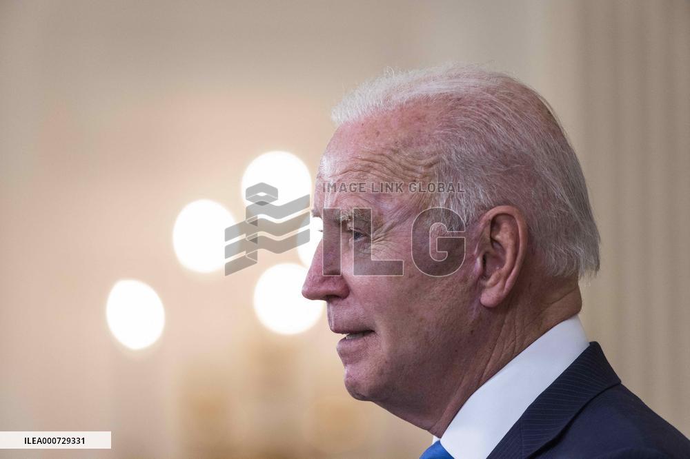 Biden speaks on American Rescue Plan from White House