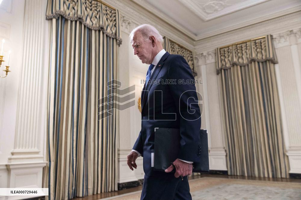 Biden speaks on American Rescue Plan from White House