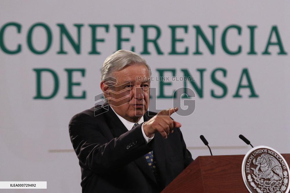 resident Lopez Obrador News Conference - Mexico City