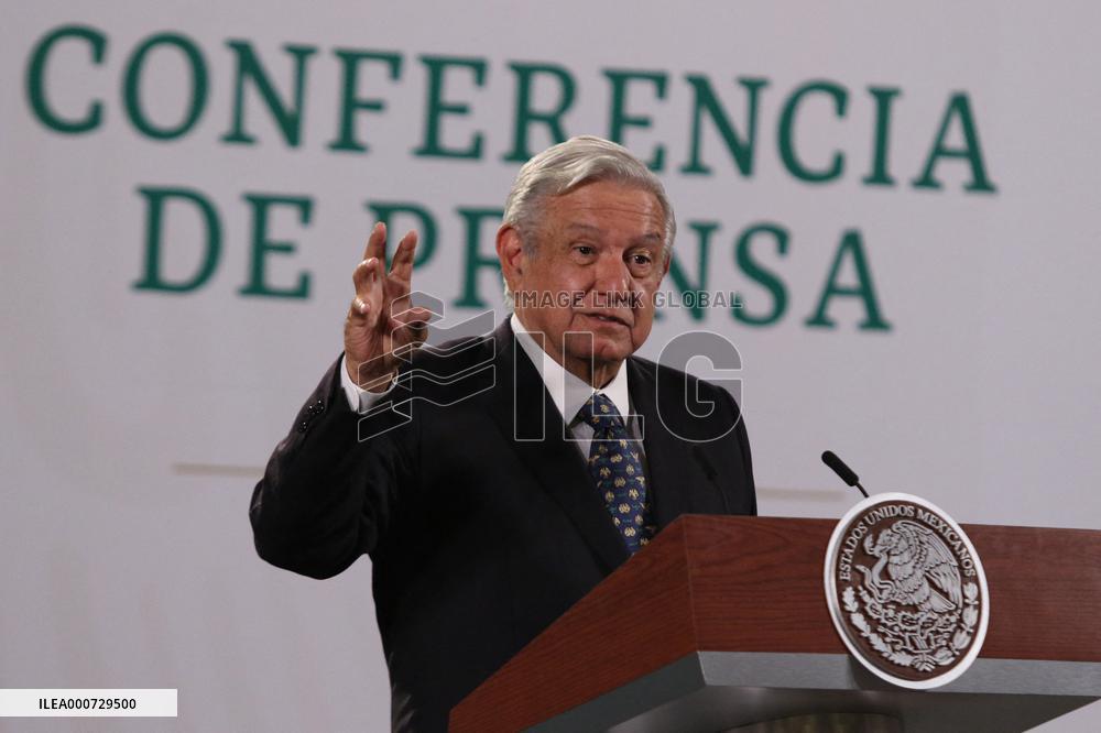 resident Lopez Obrador News Conference - Mexico City