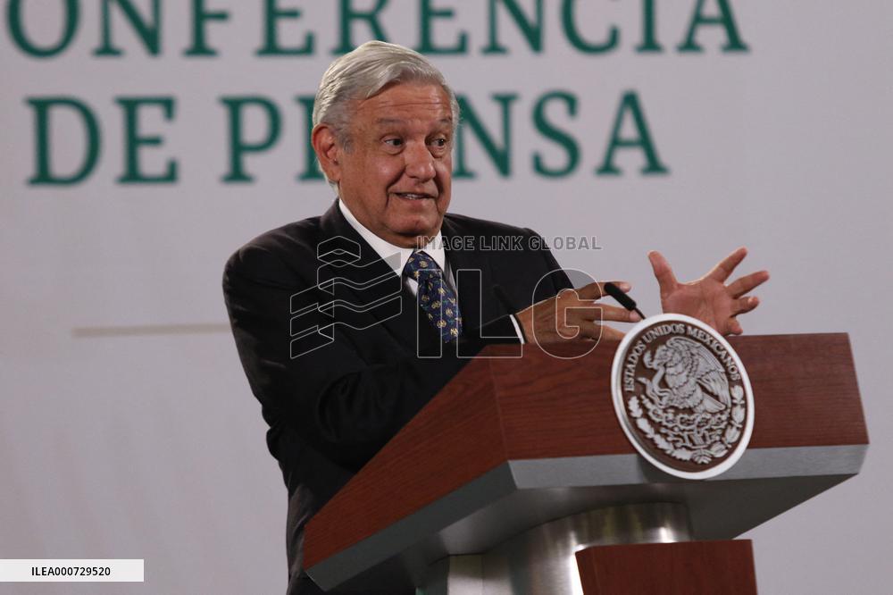 resident Lopez Obrador News Conference - Mexico City