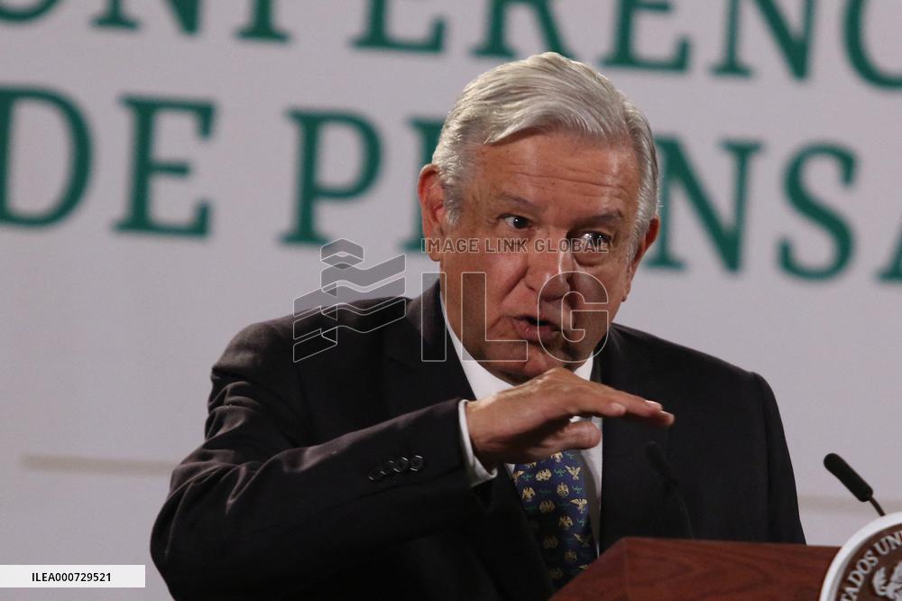 resident Lopez Obrador News Conference - Mexico City