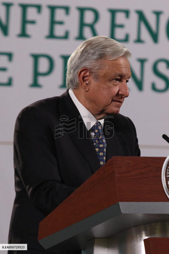 resident Lopez Obrador News Conference - Mexico City