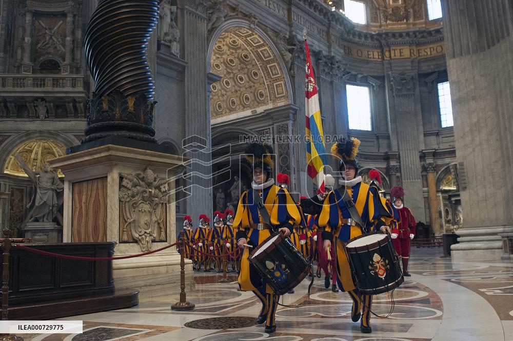 Holy Mass for the Swiss Guard - Vatican