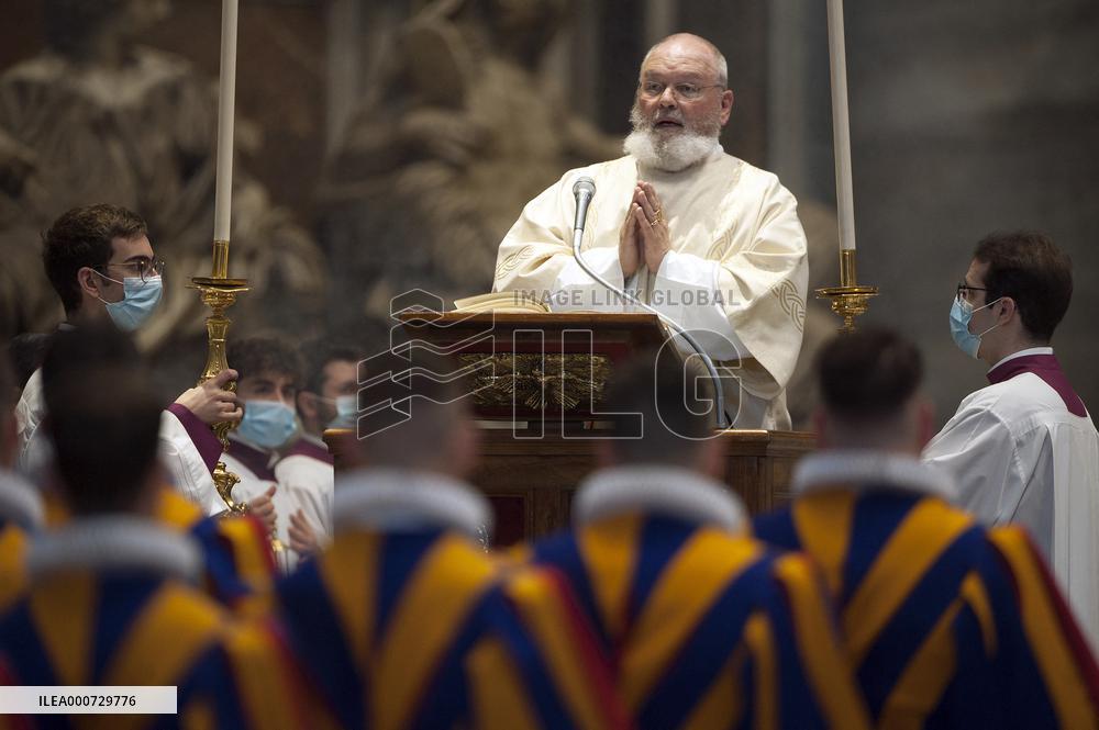 Holy Mass for the Swiss Guard - Vatican
