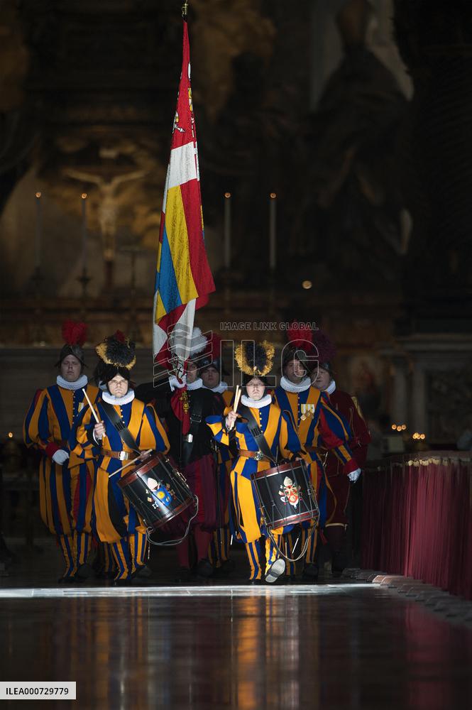 Holy Mass for the Swiss Guard - Vatican
