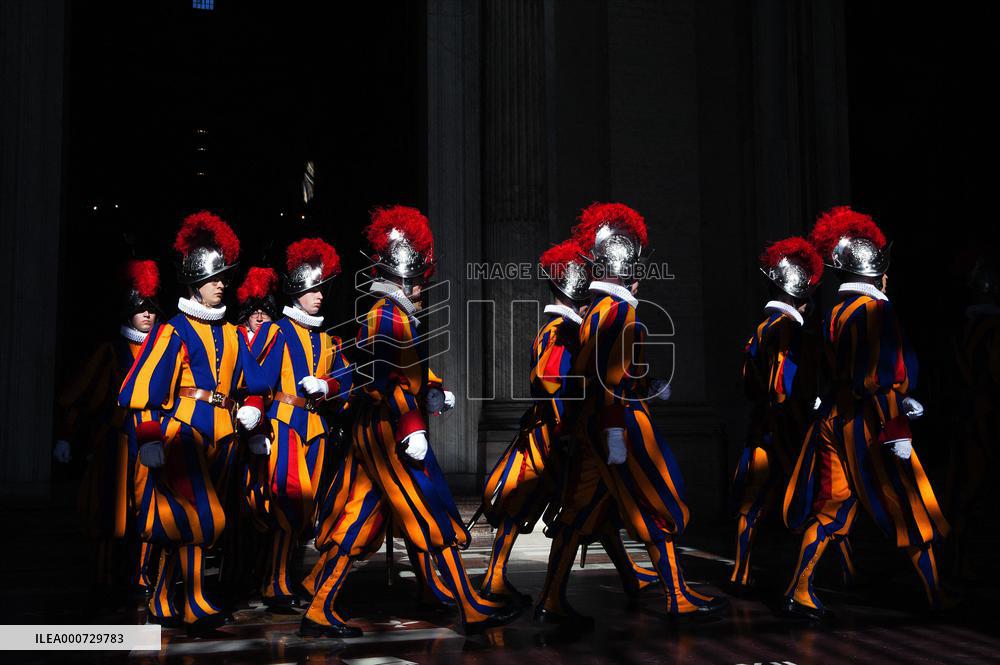 Holy Mass for the Swiss Guard - Vatican