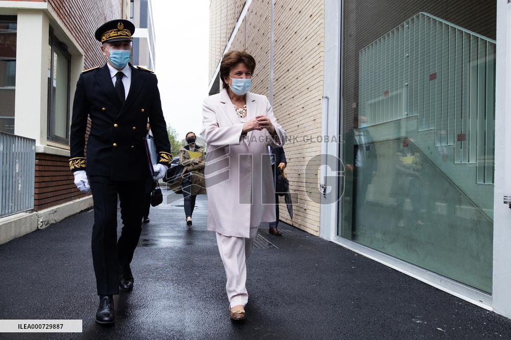 Roselyne Bachelot and Valerie Pecresse inaugurate the new FRAC building - Romainville
