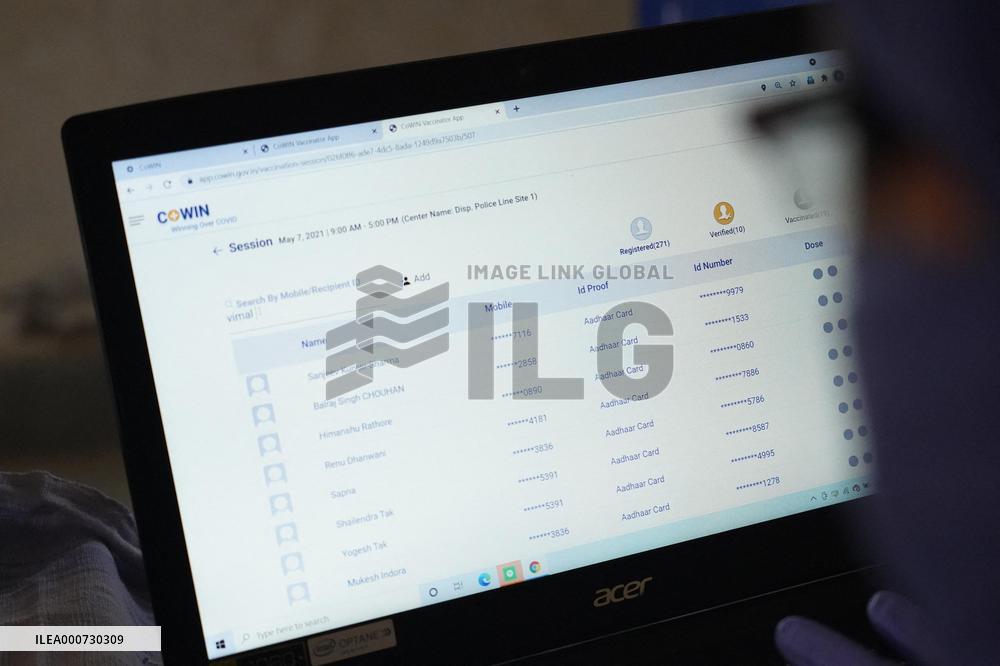 Covid-19 Vaccination Center In Rajasthan - India