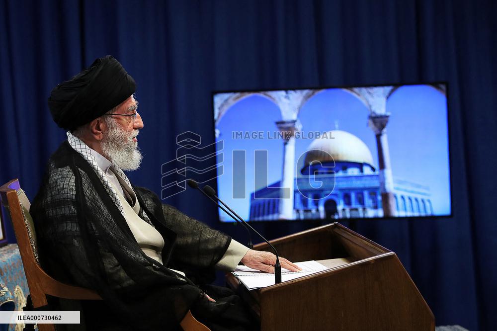 Ayatollah Khamenei Jerusalem Day - Tehran