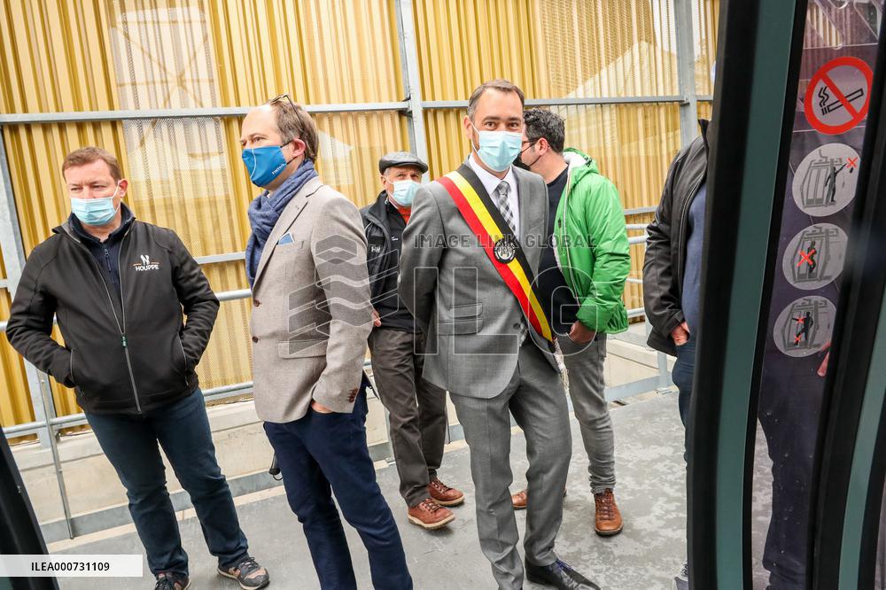 New Namur cable inauguration - Belgium