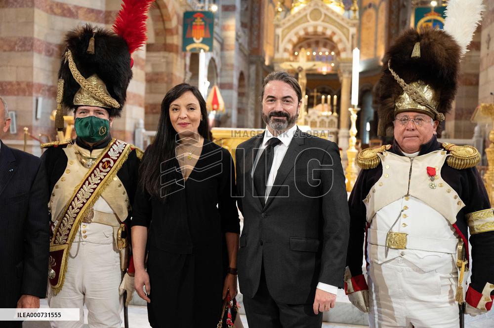 Bicentenary of the anniversary of the death of Emperor Napoleon I - Marseille