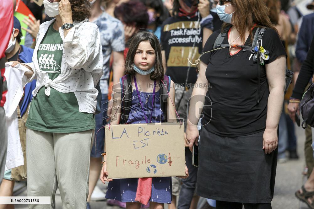March For A Real Climate Law - Marseille