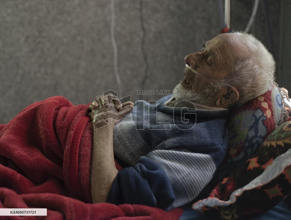 Covid Patients In Kashmir Hospital