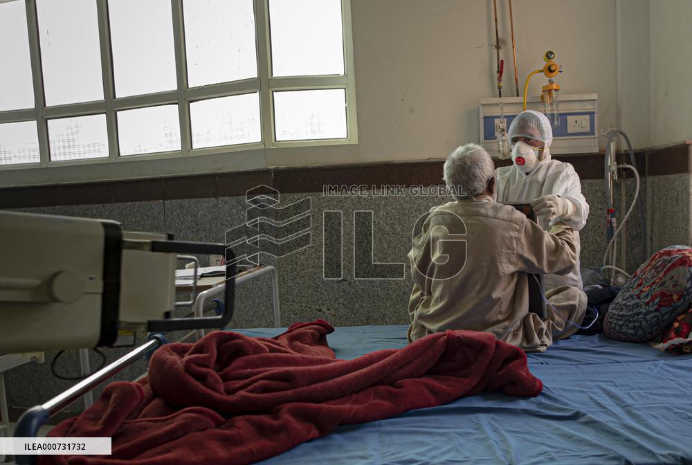 Covid Patients In Kashmir Hospital
