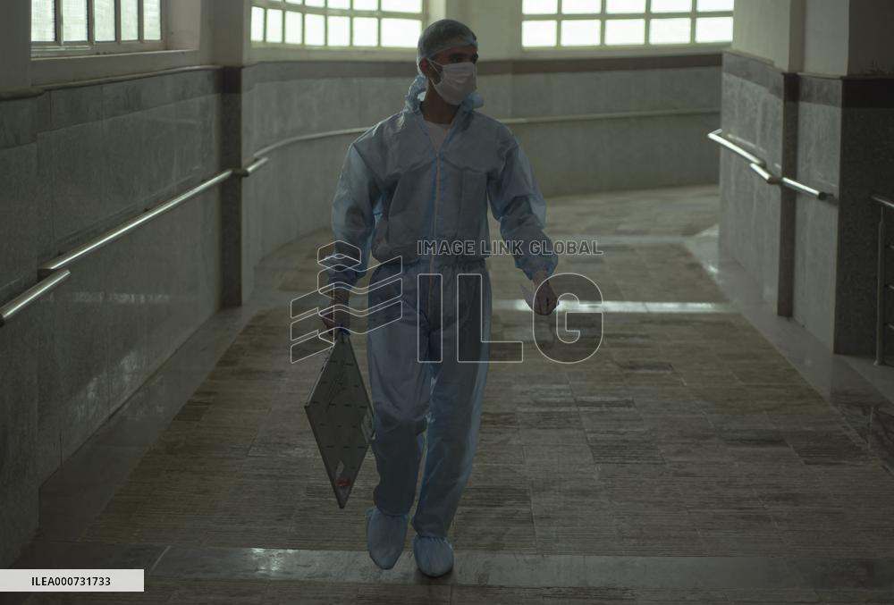 Covid Patients In Kashmir Hospital