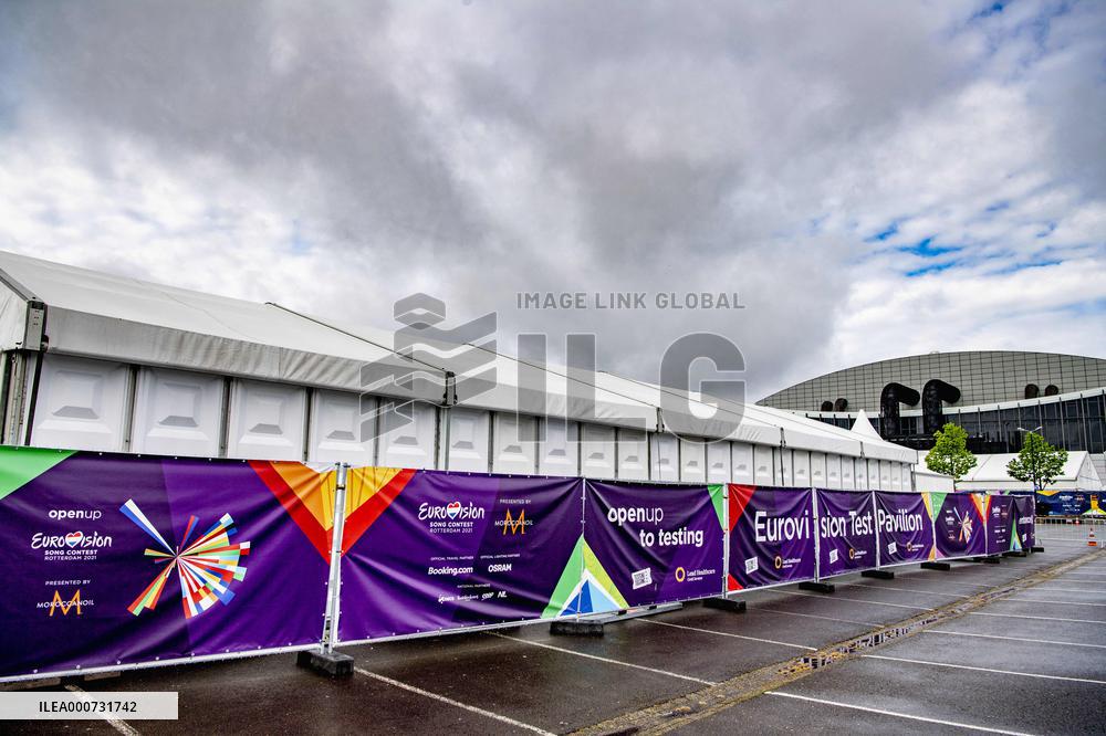 Preparations for Eurovision 2021 continue - Rotterdam