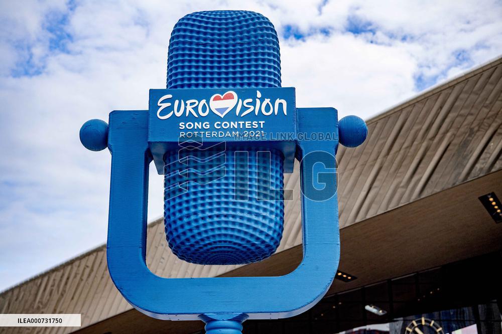 Preparations for Eurovision 2021 continue - Rotterdam