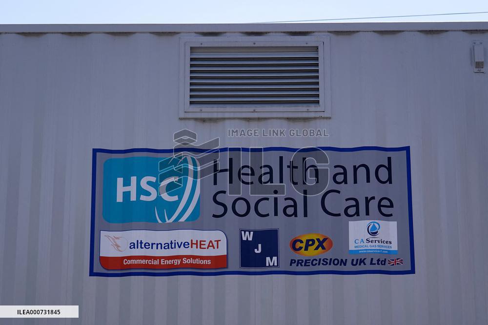 Oxygen Generation plant from UK arrived - India